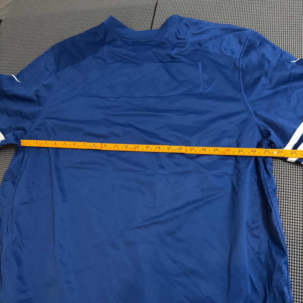 Nike NFL On Field Indianapolis Colts Jersey Mens XXL Blue Blank Football Shirt - Picture 6 of 6